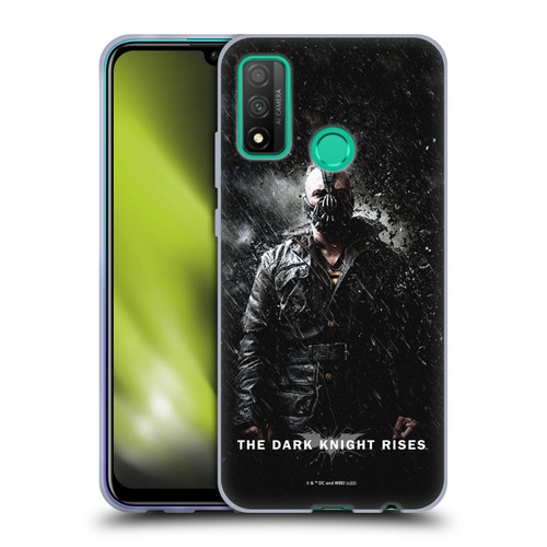 The Dark Knight Rises Key Art Bane Rain Poster Soft Gel Case for Huawei P Smart (2020)