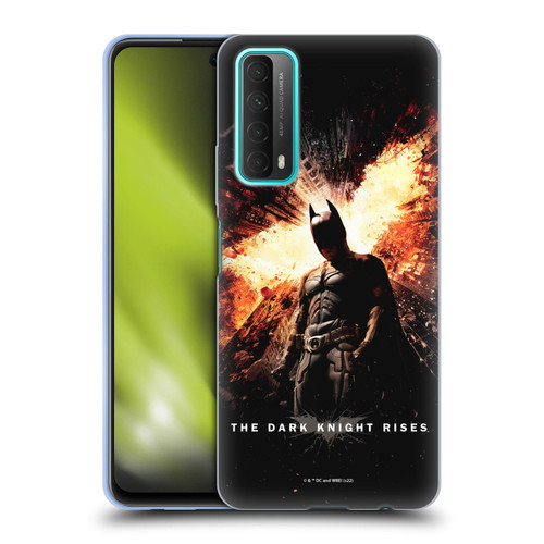 The Dark Knight Rises Key Art Batman Poster Soft Gel Case for Huawei P Smart (2021)
