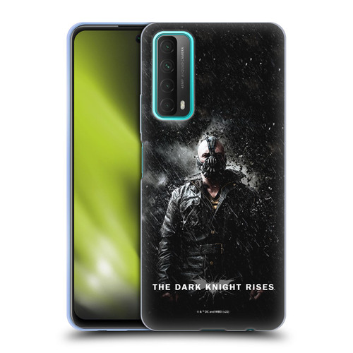 The Dark Knight Rises Key Art Bane Rain Poster Soft Gel Case for Huawei P Smart (2021)