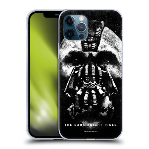 The Dark Knight Rises Key Art Bane Soft Gel Case for Apple iPhone 12 / iPhone 12 Pro