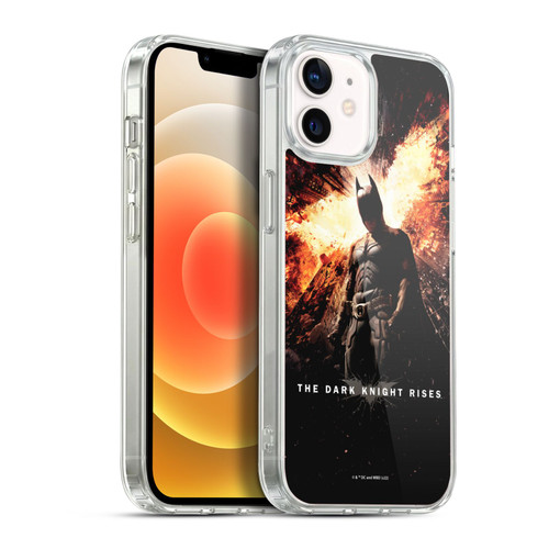 The Dark Knight Rises Key Art Batman Poster Soft Gel Case for Apple iPhone 12 / iPhone 12 Pro & MagSafe