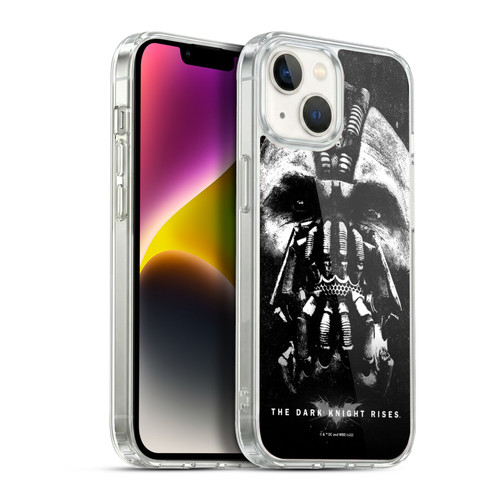 The Dark Knight Rises Key Art Bane Soft Gel Case for Apple iPhone 14