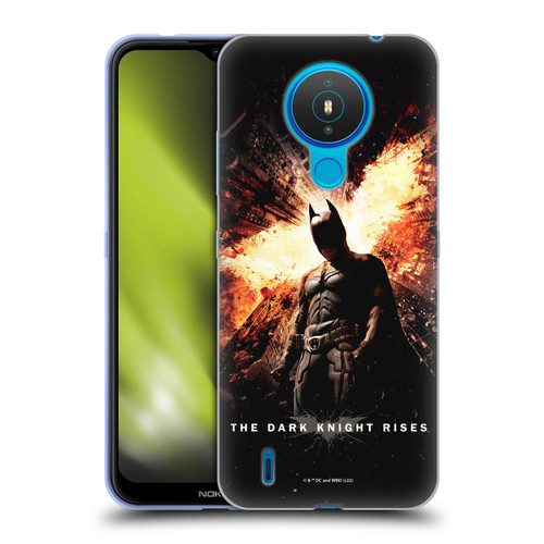The Dark Knight Rises Key Art Batman Poster Soft Gel Case for Nokia 1.4