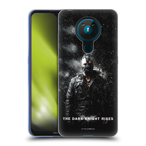 The Dark Knight Rises Key Art Bane Rain Poster Soft Gel Case for Nokia 5.3