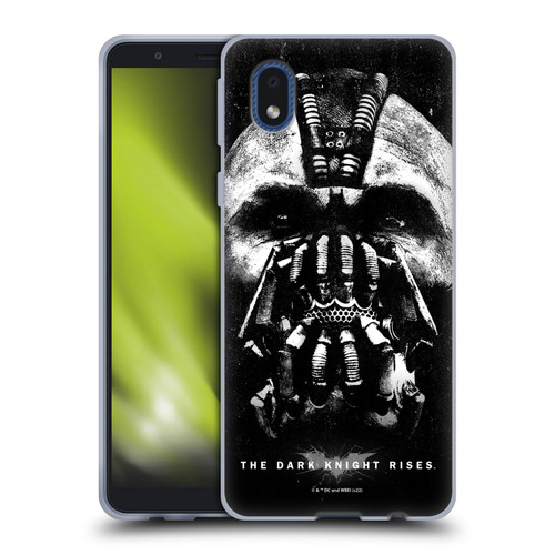The Dark Knight Rises Key Art Bane Soft Gel Case for Samsung Galaxy A01 Core (2020)