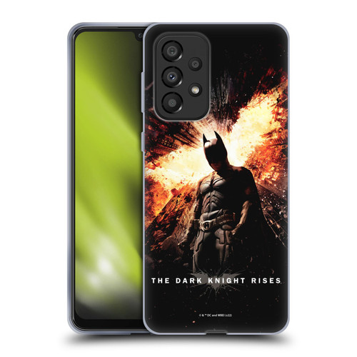 The Dark Knight Rises Key Art Batman Poster Soft Gel Case for Samsung Galaxy A33 5G (2022)