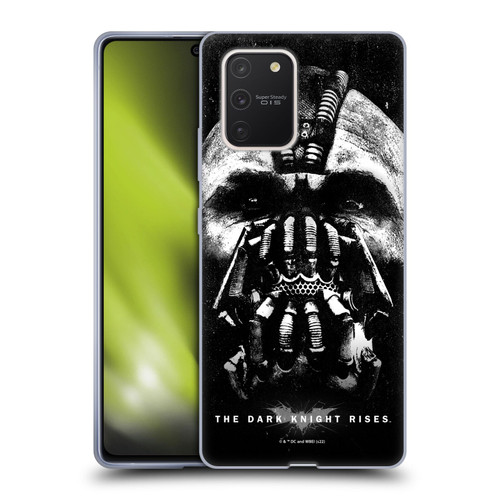 The Dark Knight Rises Key Art Bane Soft Gel Case for Samsung Galaxy S10 Lite