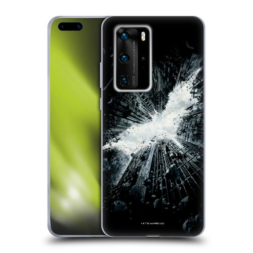The Dark Knight Rises Logo Poster Soft Gel Case for Huawei P40 Pro / P40 Pro Plus 5G