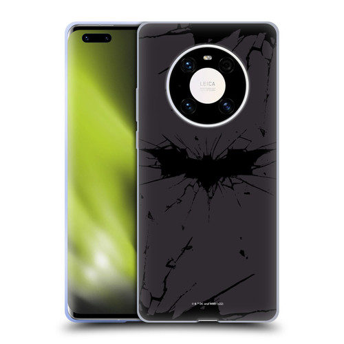 The Dark Knight Rises Logo Black Soft Gel Case for Huawei Mate 40 Pro 5G
