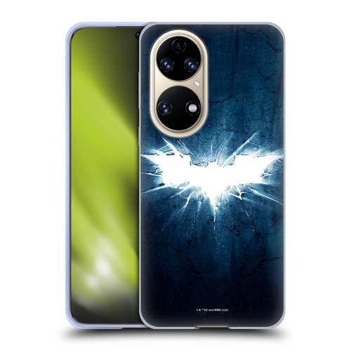 The Dark Knight Rises Logo Grunge Soft Gel Case for Huawei P50