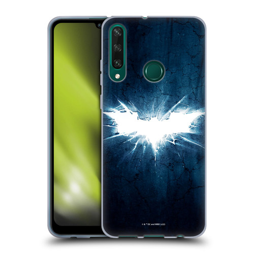 The Dark Knight Rises Logo Grunge Soft Gel Case for Huawei Y6p