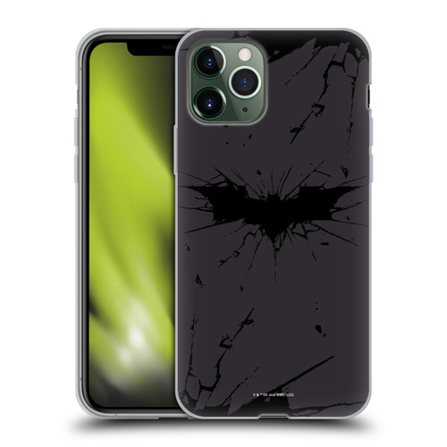 The Dark Knight Rises Logo Black Soft Gel Case for Apple iPhone 11 Pro