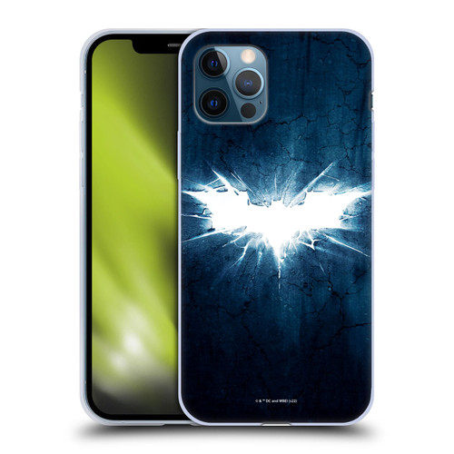 The Dark Knight Rises Logo Grunge Soft Gel Case for Apple iPhone 12 / iPhone 12 Pro