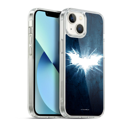 The Dark Knight Rises Logo Grunge Soft Gel Case for Apple iPhone 13