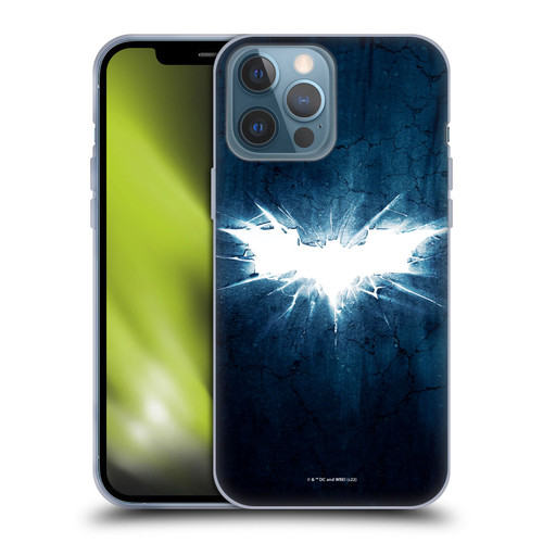 The Dark Knight Rises Logo Grunge Soft Gel Case for Apple iPhone 13 Pro Max
