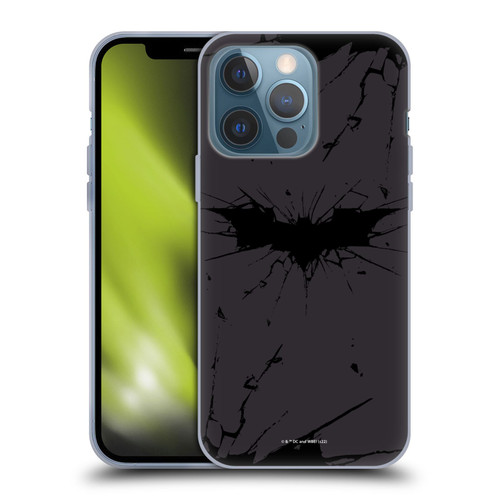 The Dark Knight Rises Logo Black Soft Gel Case for Apple iPhone 13 Pro