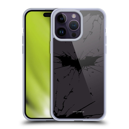 The Dark Knight Rises Logo Black Soft Gel Case for Apple iPhone 14 Pro Max