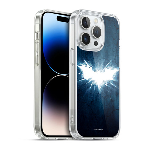 The Dark Knight Rises Logo Grunge Soft Gel Case for Apple iPhone 14 Pro & MagSafe