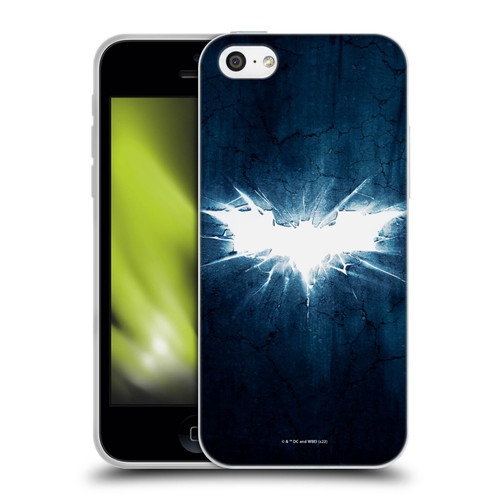 The Dark Knight Rises Logo Grunge Soft Gel Case for Apple iPhone 5c