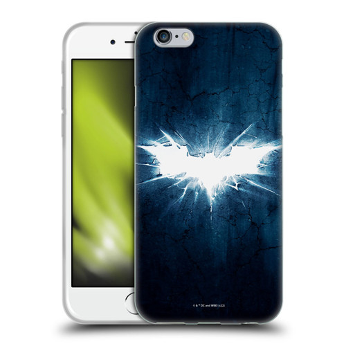 The Dark Knight Rises Logo Grunge Soft Gel Case for Apple iPhone 6 / iPhone 6s