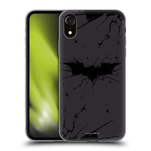 The Dark Knight Rises Logo Black Soft Gel Case for Apple iPhone XR