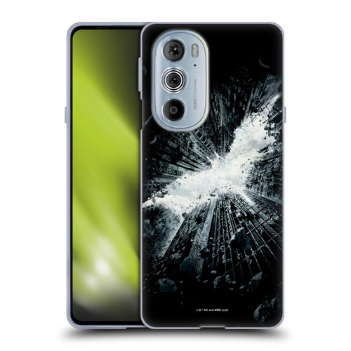 The Dark Knight Rises Logo Poster Soft Gel Case for Motorola Edge X30