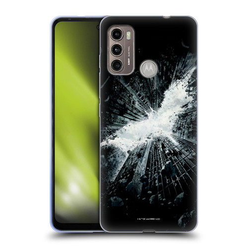 The Dark Knight Rises Logo Poster Soft Gel Case for Motorola Moto G60 / Moto G40 Fusion