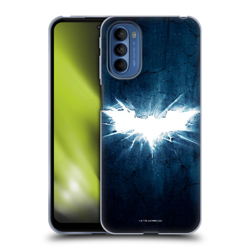 The Dark Knight Rises Logo Grunge Soft Gel Case for Motorola Moto G41