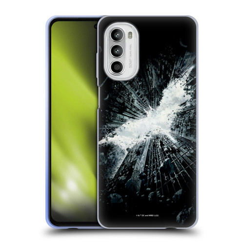 The Dark Knight Rises Logo Poster Soft Gel Case for Motorola Moto G52