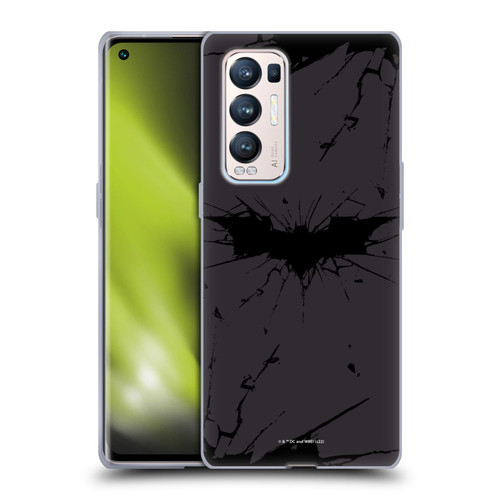 The Dark Knight Rises Logo Black Soft Gel Case for OPPO Find X3 Neo / Reno5 Pro+ 5G