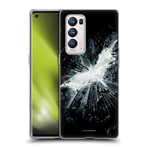 The Dark Knight Rises Logo Poster Soft Gel Case for OPPO Find X3 Neo / Reno5 Pro+ 5G