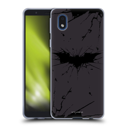 The Dark Knight Rises Logo Black Soft Gel Case for Samsung Galaxy A01 Core (2020)