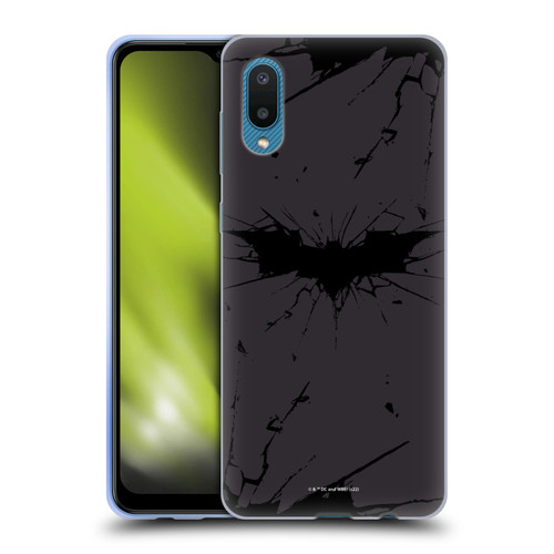 The Dark Knight Rises Logo Black Soft Gel Case for Samsung Galaxy A02/M02 (2021)