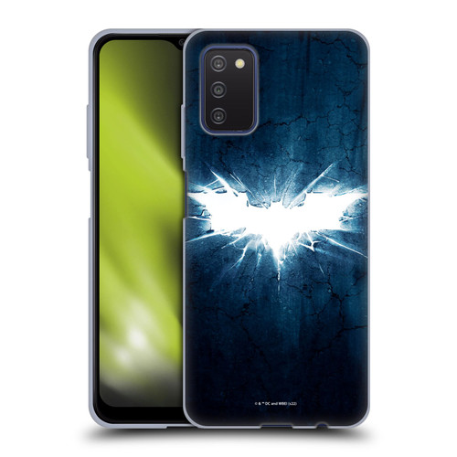 The Dark Knight Rises Logo Grunge Soft Gel Case for Samsung Galaxy A03s (2021)