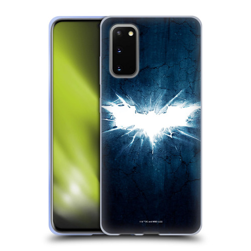 The Dark Knight Rises Logo Grunge Soft Gel Case for Samsung Galaxy S20 / S20 5G