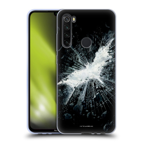 The Dark Knight Rises Logo Poster Soft Gel Case for Xiaomi Redmi Note 8T
