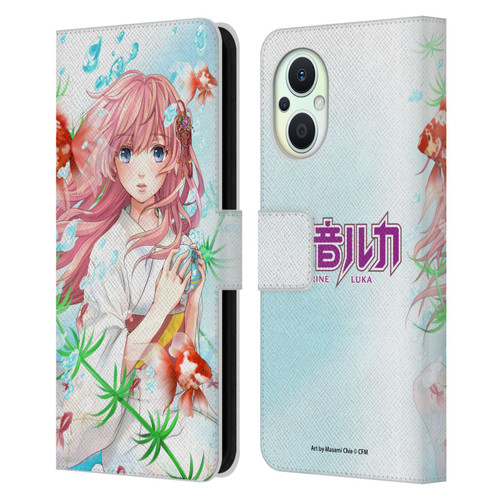 Hatsune Miku Characters Megurine Luka Leather Book Wallet Case Cover For OPPO Reno8 Lite