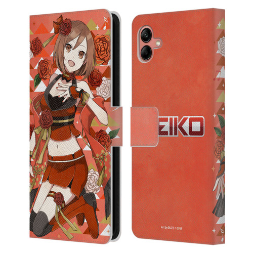 Hatsune Miku Characters Meiko Leather Book Wallet Case Cover For Samsung Galaxy A04 (2022)