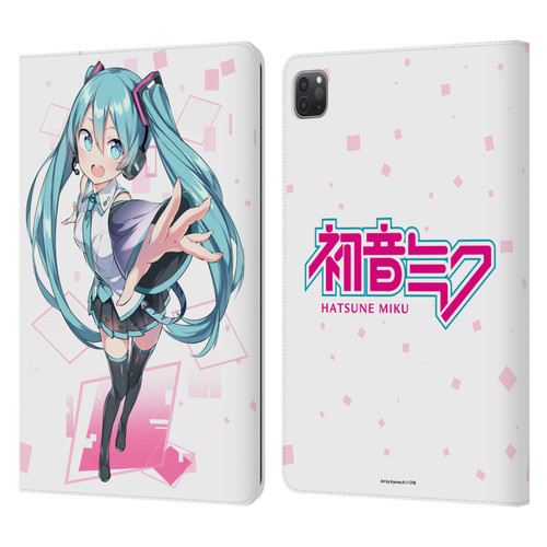 Hatsune Miku Graphics Cute Leather Book Wallet Case Cover For Apple iPad Pro 11 2020 / 2021 / 2022