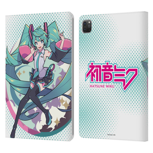 Hatsune Miku Graphics Pastels Leather Book Wallet Case Cover For Apple iPad Pro 11 2020 / 2021 / 2022