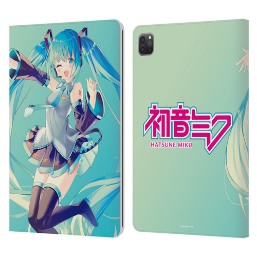 Hatsune Miku Graphics Sing Leather Book Wallet Case Cover For Apple iPad Pro 11 2020 / 2021 / 2022