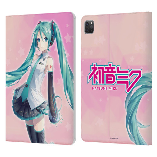 Hatsune Miku Graphics Star Leather Book Wallet Case Cover For Apple iPad Pro 11 2020 / 2021 / 2022