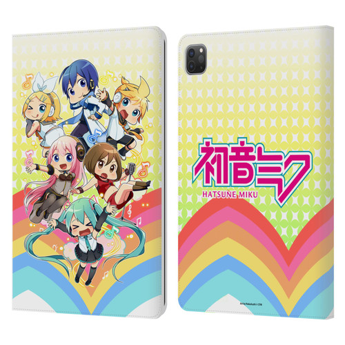 Hatsune Miku Virtual Singers Rainbow Leather Book Wallet Case Cover For Apple iPad Pro 11 2020 / 2021 / 2022