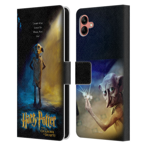 Harry Potter Chamber Of Secrets III Dobby Poster Leather Book Wallet Case Cover For Samsung Galaxy A04 (2022)