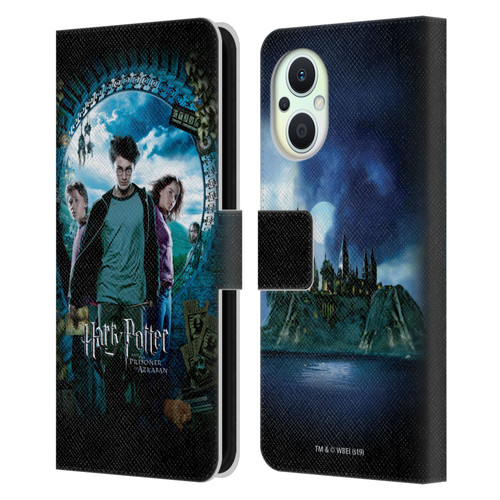 Harry Potter Prisoner Of Azkaban IV Ron, Harry & Hermione Poster Leather Book Wallet Case Cover For OPPO Reno8 Lite