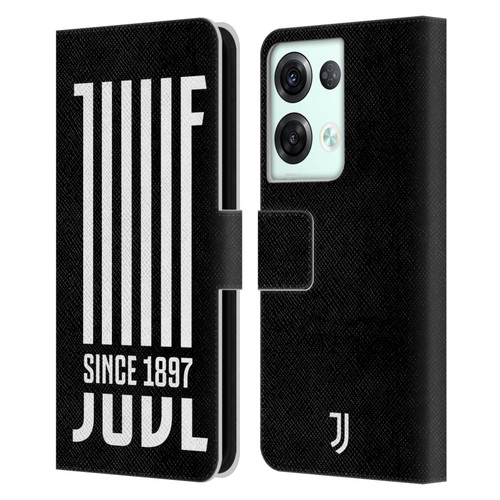 Juventus Football Club History Since 1897 Leather Book Wallet Case Cover For OPPO Reno8 Pro