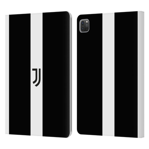 Juventus Football Club Lifestyle 2 Bold White Stripe Leather Book Wallet Case Cover For Apple iPad Pro 11 2020 / 2021 / 2022