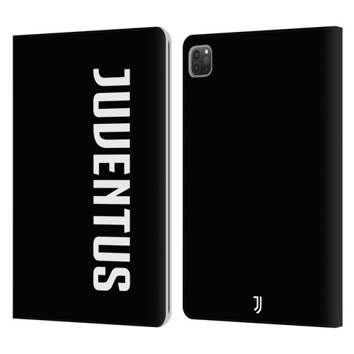 Juventus Football Club Lifestyle 2 Logotype Leather Book Wallet Case Cover For Apple iPad Pro 11 2020 / 2021 / 2022
