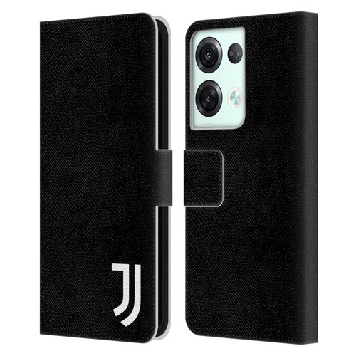 Juventus Football Club Lifestyle 2 Plain Leather Book Wallet Case Cover For OPPO Reno8 Pro