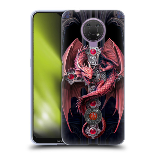 Anne Stokes Dragons Gothic Guardians Soft Gel Case for Nokia G10